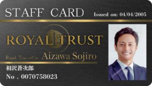 Royal Trust 社員証