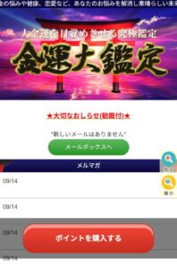 金運大鑑定内部