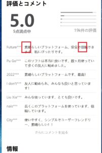 評価とコメント