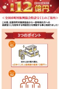 全国市町村振興協会特設宝くじ